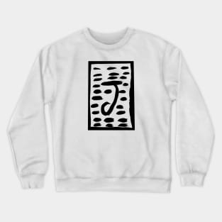 The letter J Crewneck Sweatshirt